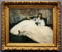 Albertina - E.Manet - Portrait of Jeanne Duval 1862