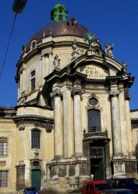 Lvov - Dominikánský kostel