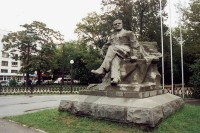 Simferopol - socha Lenina