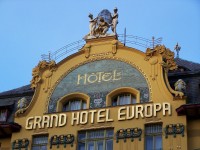 Václavské náměstí 25 - Grand hotel Evropa
