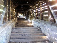 Sighisoara – Kryté schodiště