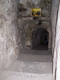 Orheiul Vechi - Jeskyně s pustevníkem