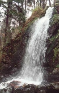 Vodopád: Vodopád v Novohradských horách