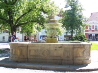 Slaný – Kašna na Masarykově náměstí