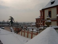 Zámek za sněhem: Zámek Troja - Praha
