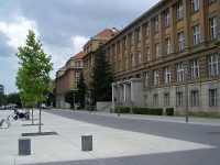 Budovy VŠCHT - Areál ČVUT (období první republiky)