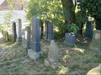 židovský hřbitov: náhrobky na židovském hřbitově