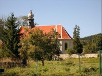 kostel - Děpoltovice: dominanta obce