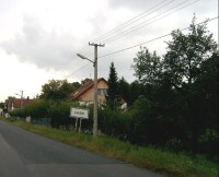 obec Svojšice: sever obce