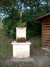Křížek: křížek v části obce Levý Hradec
