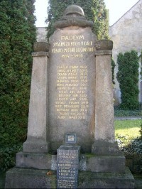 Památník padlým: památník padlým 1914 - 1918