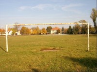 Náves a fotbalové hřiště