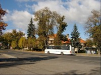 Autobusová zastávka: V obci je základní škola, mateřská škola, pošta, nádraží a dvě stanice autobusu, které umožňují přímé spojení s okolními obcemi a také s Prahou, Karlovými Vary, Žatcem, Rakovníkem a Kladnem.