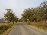 Severovýchod obce: Světice od silnice, vedoucí k obci Tehov
