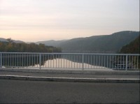 Cholín - most: most přez Slapy v Cholíně