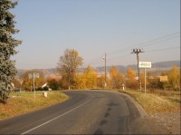 Obec z jihu: obec z jihu, od silnice č. 229