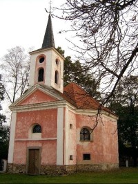 Barokní kaple v Kňovicích