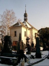Hřbitovní barokní kostelík