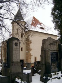Hřbitov Rakovník - Kostel Nejsvětější Trojice