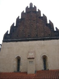 Střecha synagogy