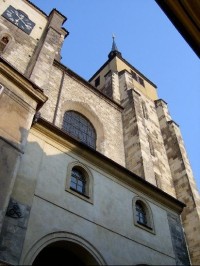 Věže kostela Sv.Jiljí