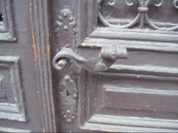 Tržiště- staré dveře - detail