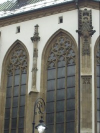 kostel sv. Jakuba- okna