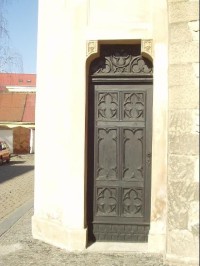 kostel sv. Mořice - boční dveře