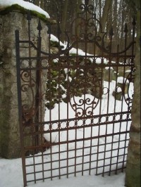vchod na židovský hřbitov