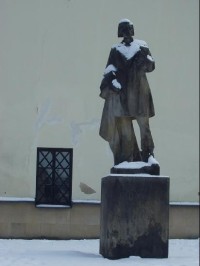 socha F.L.Věka na náměstí