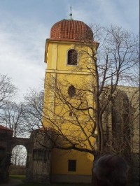 zvonice kláštera klarisek