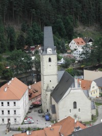 Rožmberk nad Vltavou - kostel Sv. Mikuláše