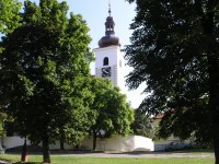 kostel svatého Vavřince v Prčici