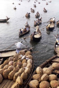Převozníci na řece Buriganga, Dháka