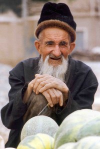 Nedělní trh v Kašgaru