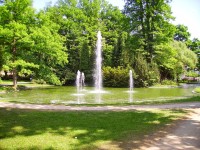 fontána ve Fr.Lázeňském parku