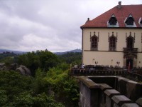 pohled ze zámku