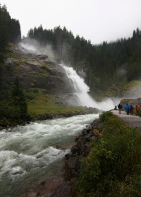 Krimmelské vodopády - dolní úsek