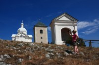 Kaple sv. Šebestiána a zvonice - Svatý kopeček Mikulov