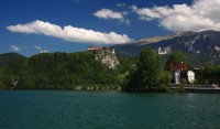 Hrad BLED - Blejski grad, jezero Bled - Slovinsko 2011