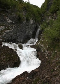 Těsně pod pramenem řeky Soča  - Triglavský národní park