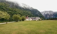 NĚMECKO – Berchtesgaden - poloostrov s kostelem sv. Bartoloměje  květen 2013