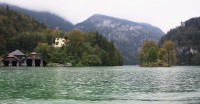 NĚMECKO – Berchtesgaden - Jezero Königssee, ostrůvek Christlieger  15.9.2011