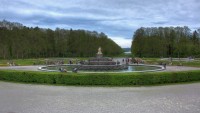 Zámek Herrenchiemsee - park