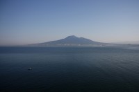 Vesuv z Neapolského zálivu