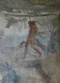 Pompeje  zachovalé malby