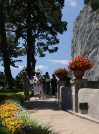 Capri  Augustovy  zahrady