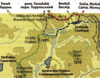 Mapa výletu
