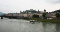hrad Hohensalzburg - Salzburg - prší, prší