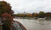 Řeka  Seina  -  Paříž 2013